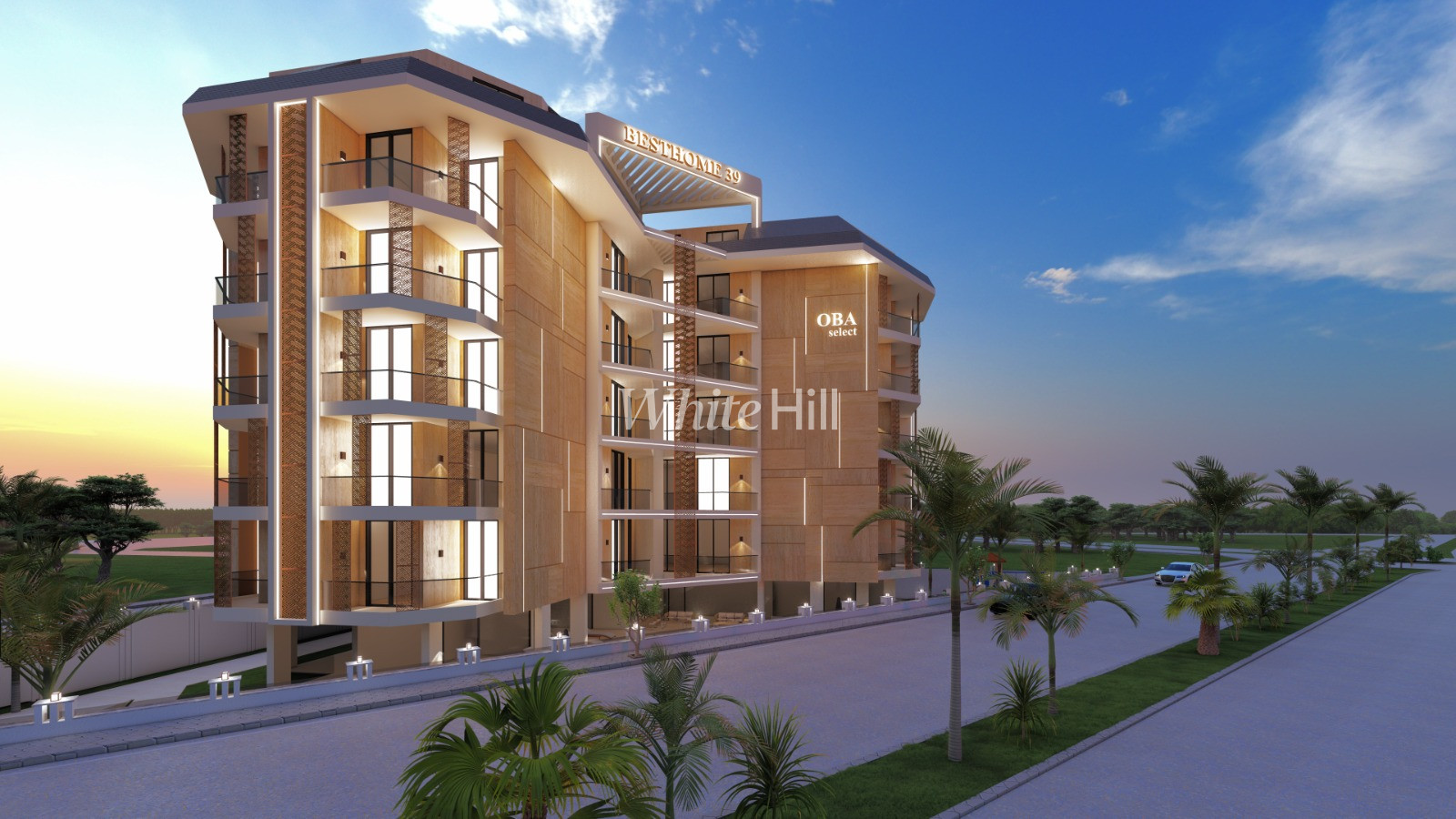 Двухуровневая квартира 2+1 в Best Home 39